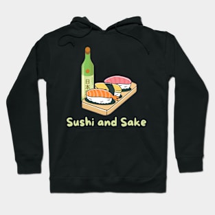 Sushi and Sake Men and Women Japan Hoodie